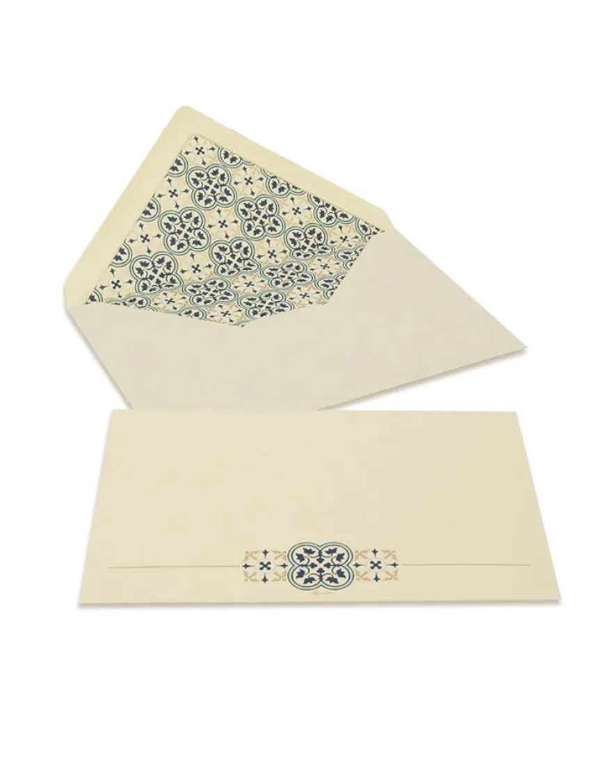 Kartos Set of 10 Large Cards & Envelopes - Quadrilobo