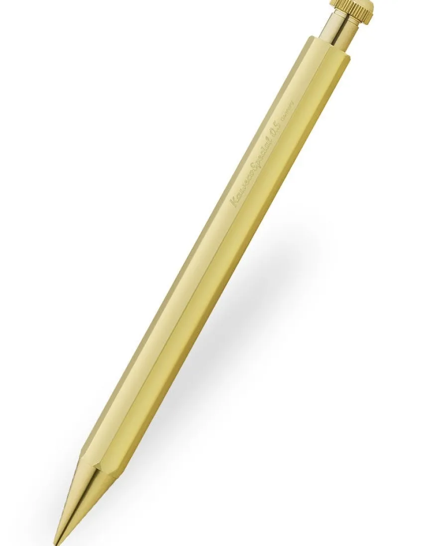 Kaweco Special Brass 0.5mm Push Pencil