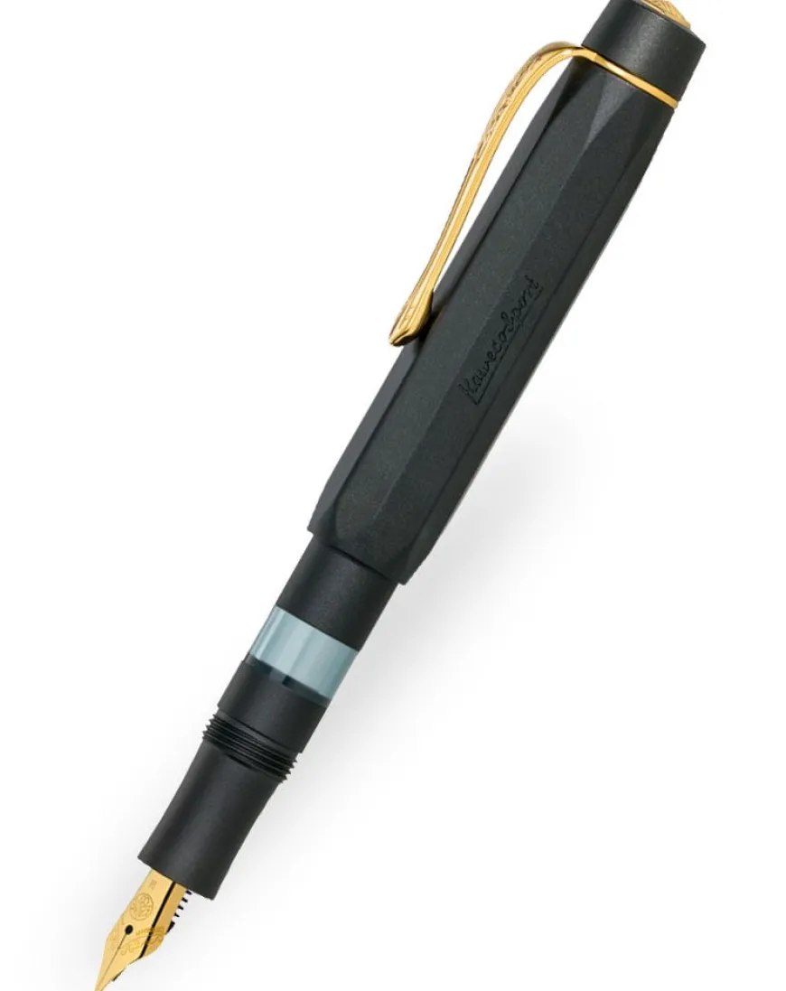 Kaweco Sport Piston Filler Black Solo Fountain Pen