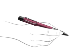 LAMY AL-star Black Purple Ballpoint, Fountain Pen & Ink Cartridges Bundle