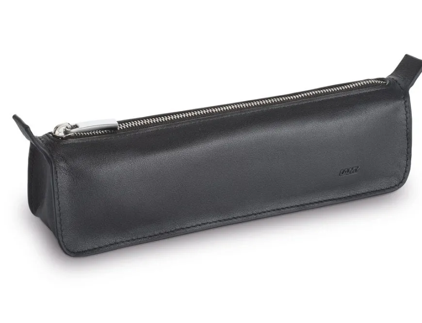 LAMY A405 Triangular Leather Pencil Case - Black