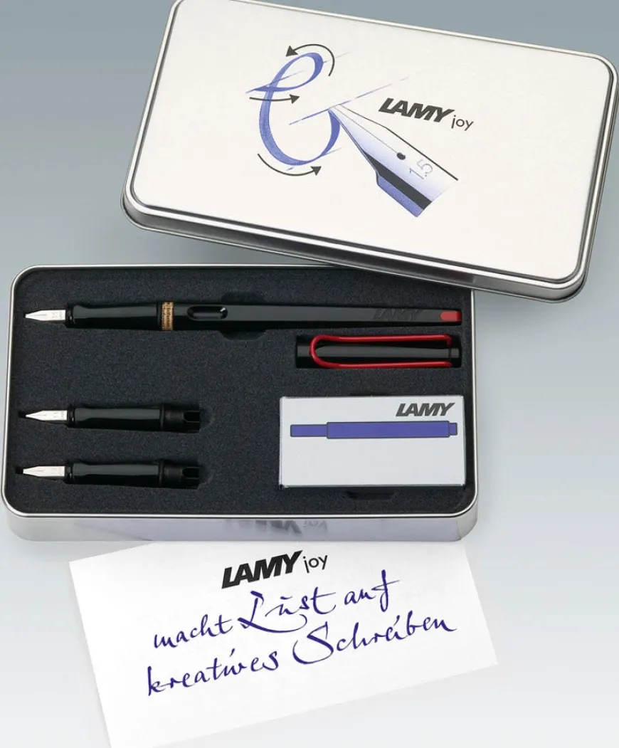 LAMY joy Calligraphy Pen Set - Black & Red