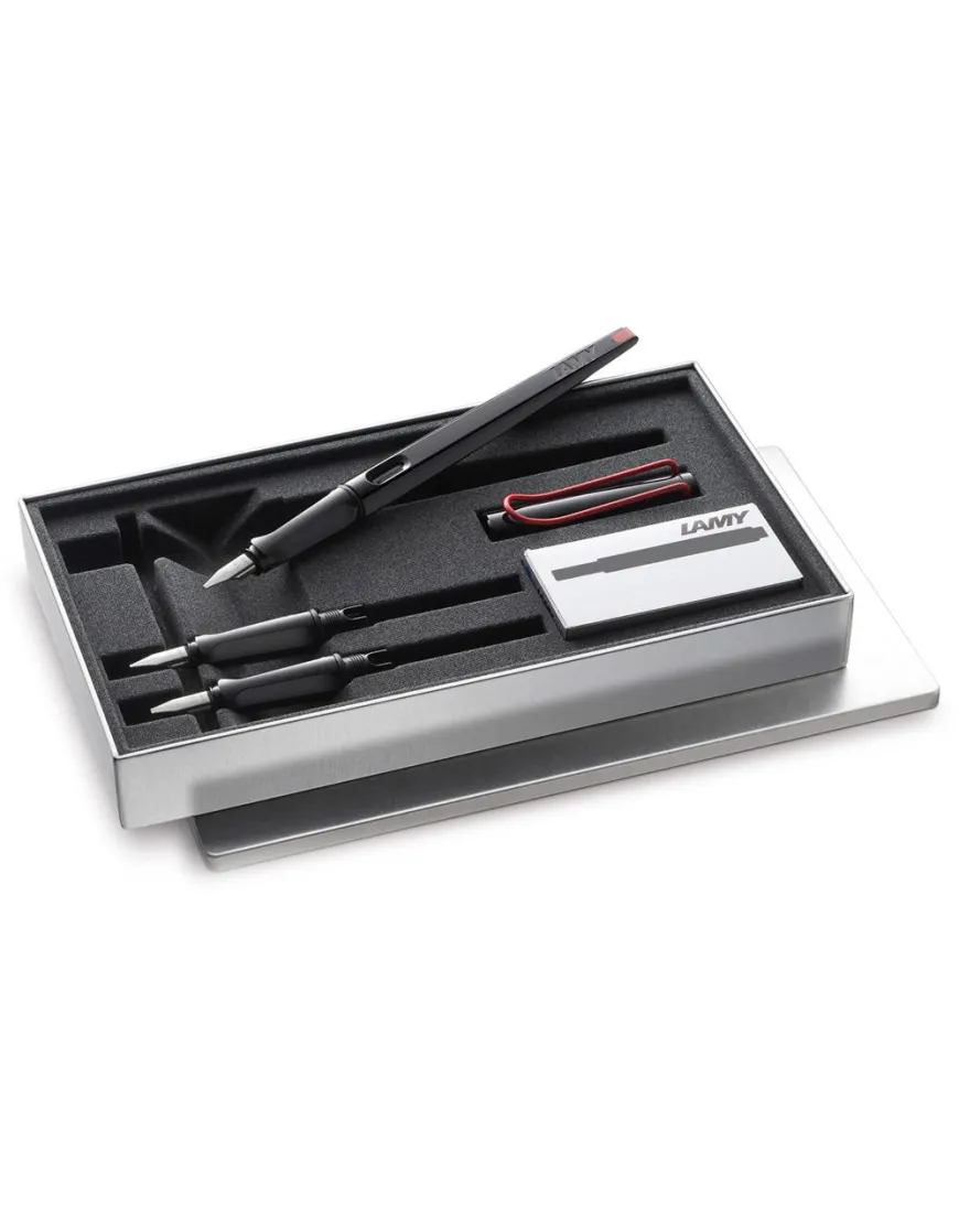LAMY joy Calligraphy Pen Set - Black & Red
