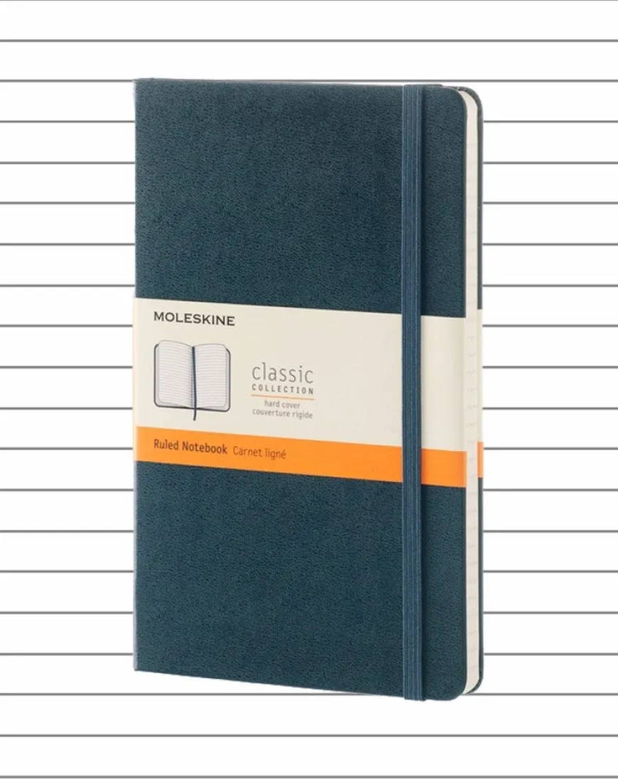 Moleskine Hard Cover Large Notebook - Lined