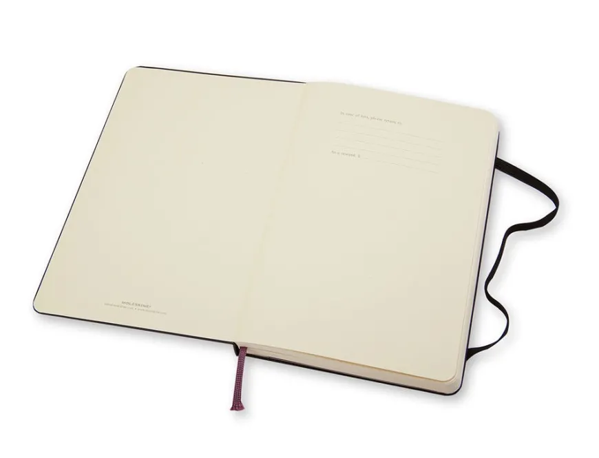 Moleskine Hard Cover Large Notebook - Lined