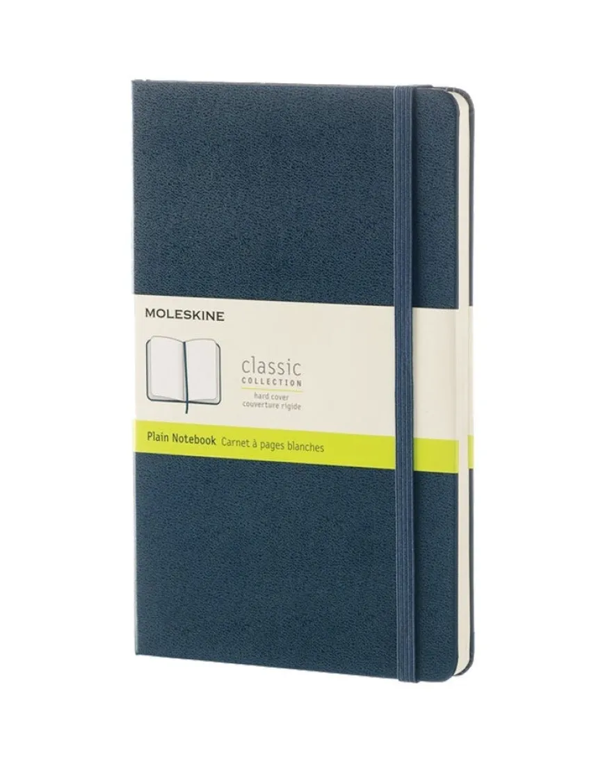 Moleskine Hard Cover Large Notebook - Plain