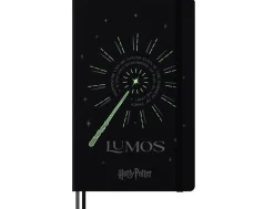Moleskine Large Limited Edition Harry Potter Lumos Notebook & Rollerball Pen Gift Set