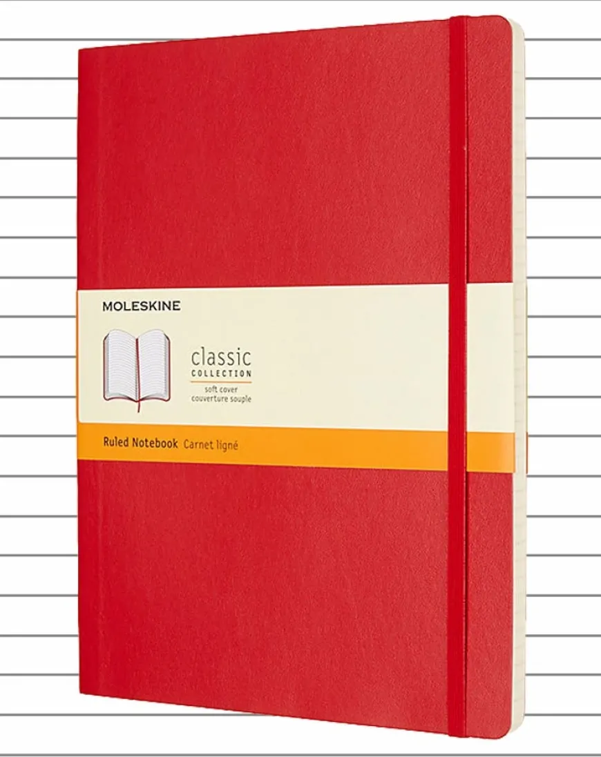 Moleskine Soft Cover Extra Large Notebook - Lined