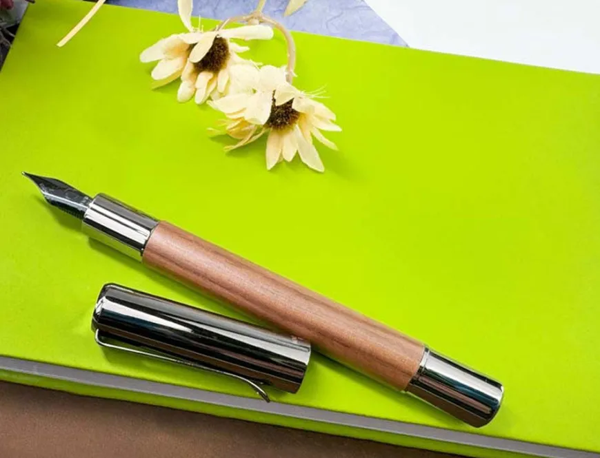 Monteverde Ritma Walnut Wood Fountain Pen