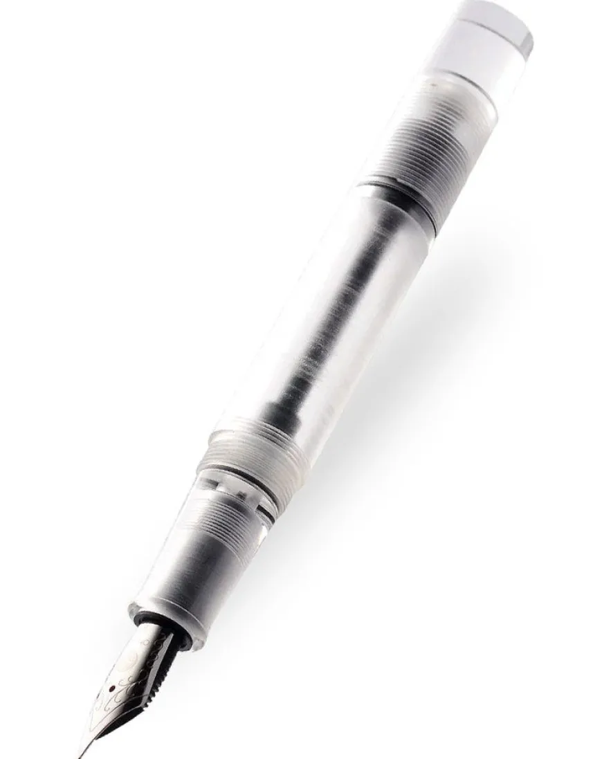 Opus 88 Demonstrator Eye Dropper Clear Fountain Pen