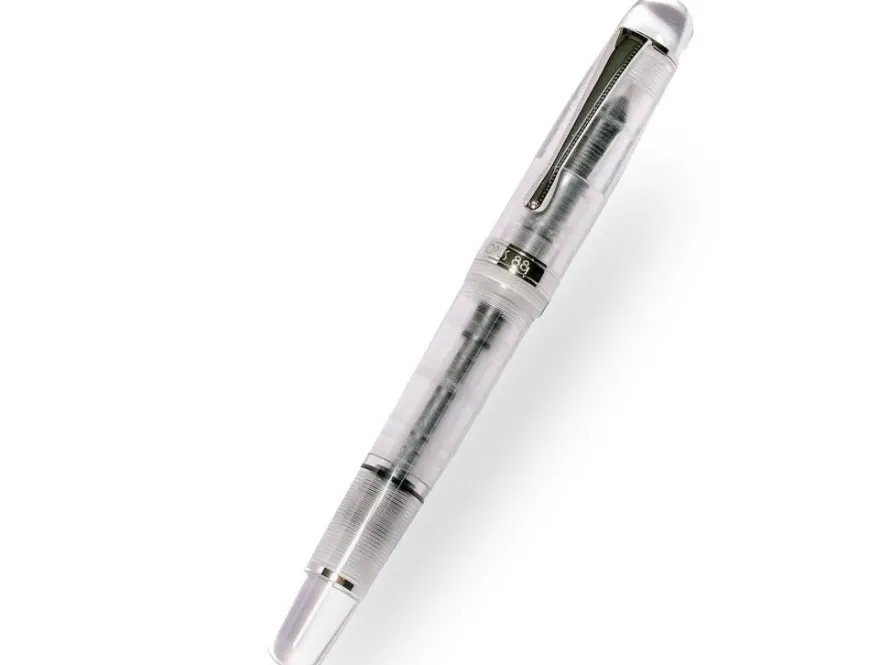 Opus 88 Jazz Eye Dropper Clear Fountain Pen