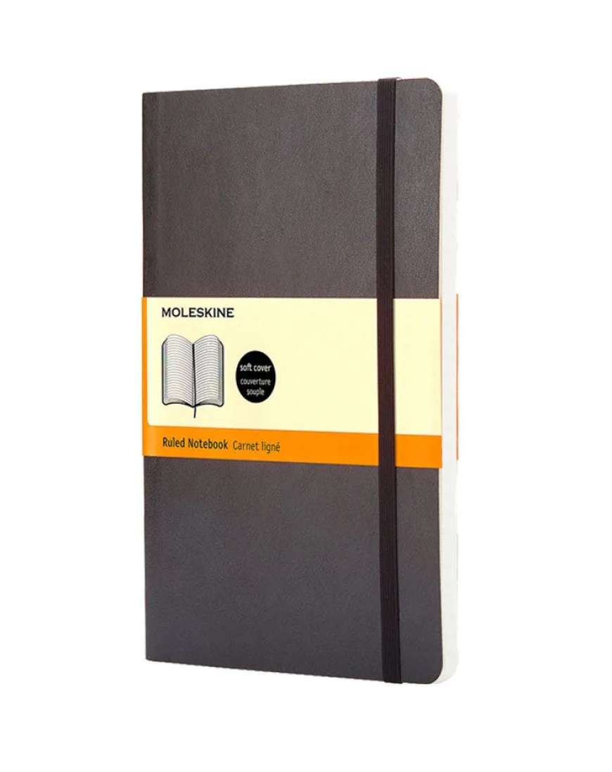 Parker Jotter Black Ballpoint Pen & Moleskine Notebook