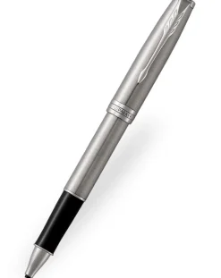 Parker Sonnet Stainless Steel Chrome Trim Rollerball Pen