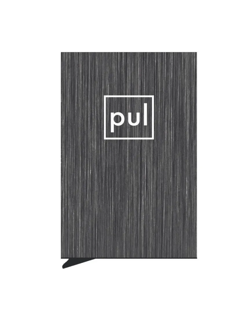 Pularys ZEN Brushed Dark Grey Credit Card Holder
