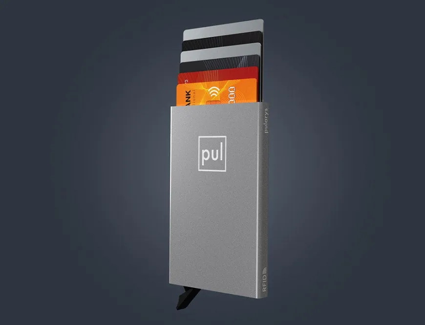 Pularys ZEN Silver Credit Card Holder