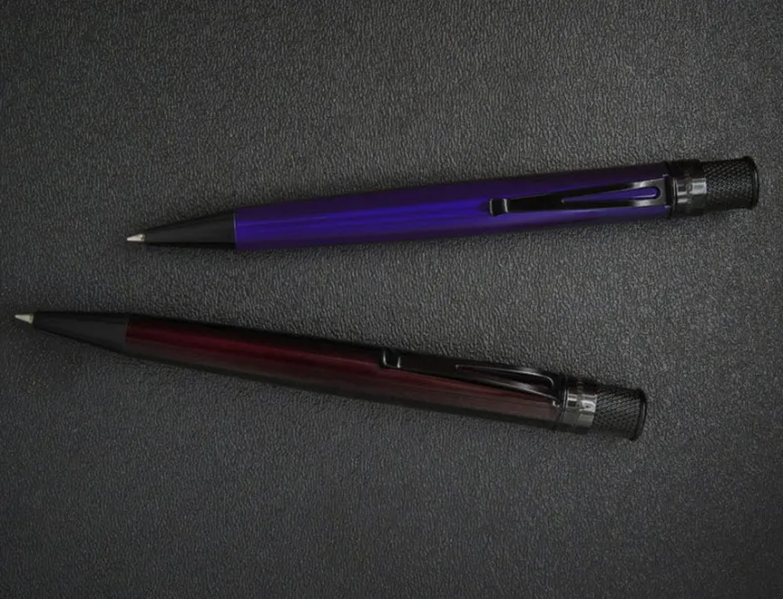 Retro 51 Tornado Stealth Lacquer Midnight Purple Rollerball Pen