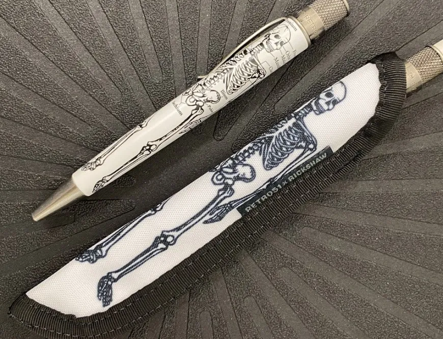 Retro 51 x Rickshaw Dr Gray Pen Sleeve