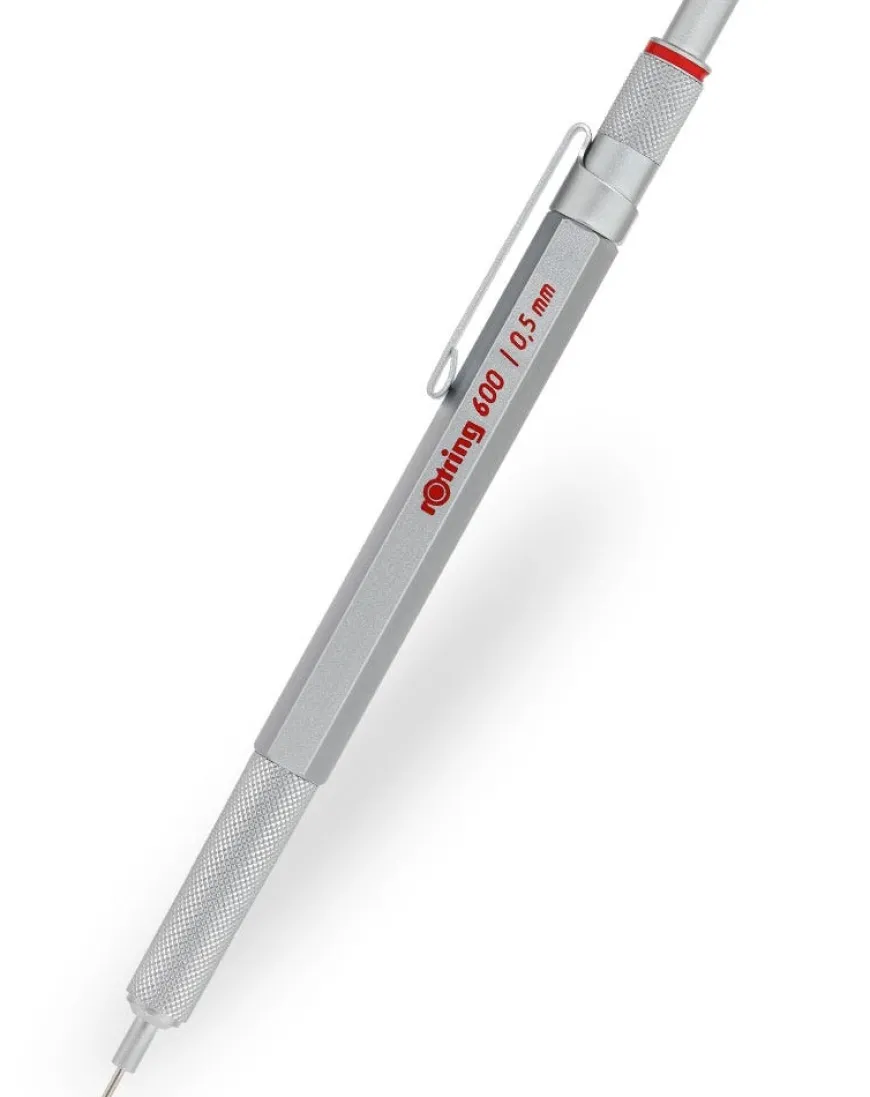 Rotring 600 Silver Mechanical Pencil