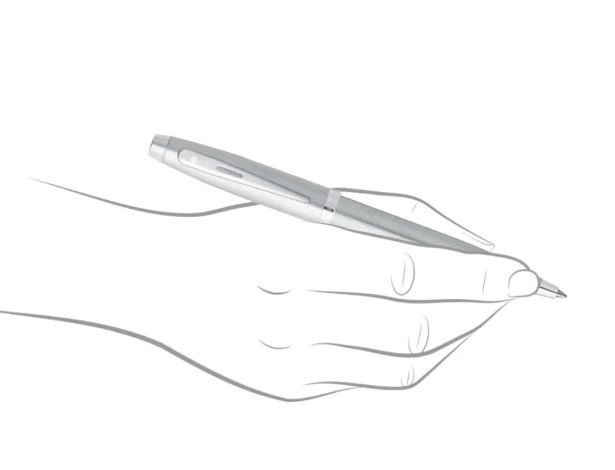 Sheaffer 100 Brushed Metal Ballpoint Pen