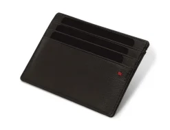Sheaffer 300 Glossy Bright Chrome Gold Trim Ballpoint Pen & Credit Card Holder Gift Set