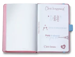 Sheaffer Prelude Special Edition Emily In Paris Mini Pastel Pink Ballpoint Pen & A5 Notebook Gift Set