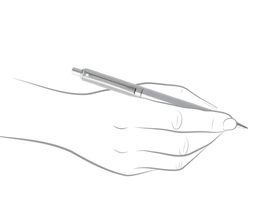 Sheaffer Sentinel Brushed Chrome Trim Ballpoint Pen