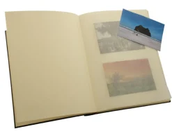 Sorrento Extra Large Leather Photo Album - Navy