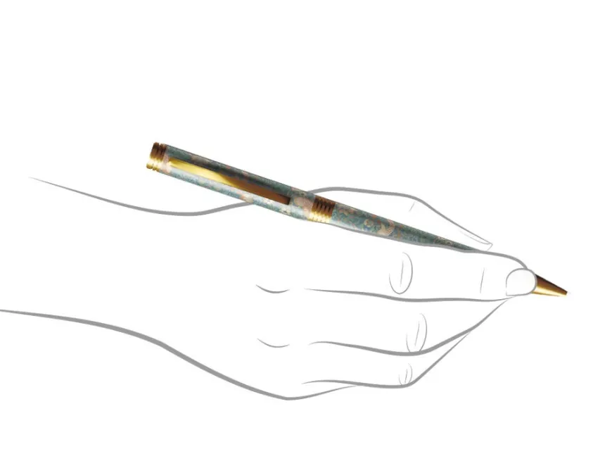 The Original Morris & Co 3 Pen Set - Daffodil, Strawberry Thief & Blackthorn