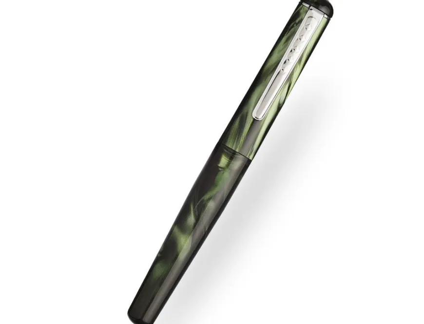 Tom Hessin Charles Collection Highland Green Fountain Pen