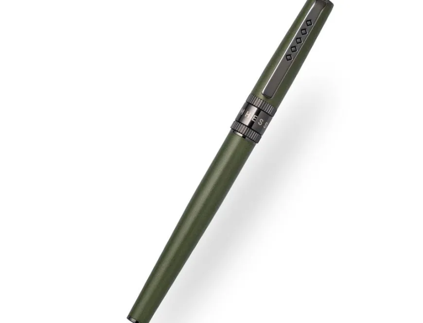 Tom Hessin Rebel Collection Garrison Green Rollerball Pen