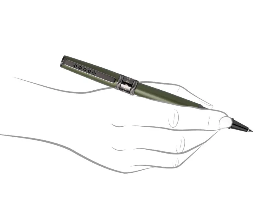Tom Hessin Rebel Collection Garrison Green Rollerball Pen