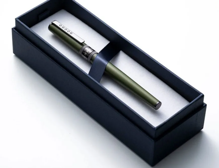 Tom Hessin Rebel Collection Garrison Green Rollerball Pen