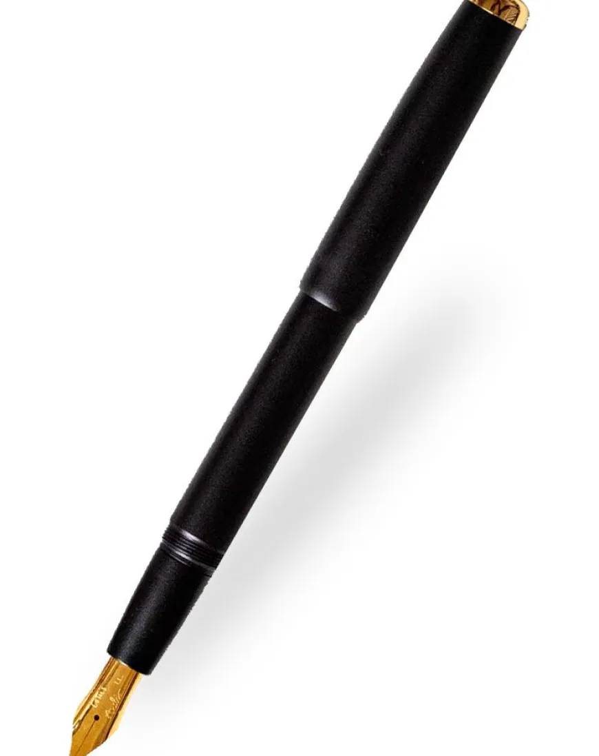 Tom's Studio Black Extra Fine Semi-Flex Nib Fountain Pen