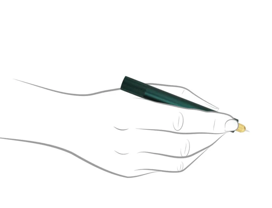 Tom's Studio Lumos Ivy Mini Refillable Fineliner & Brush Pen