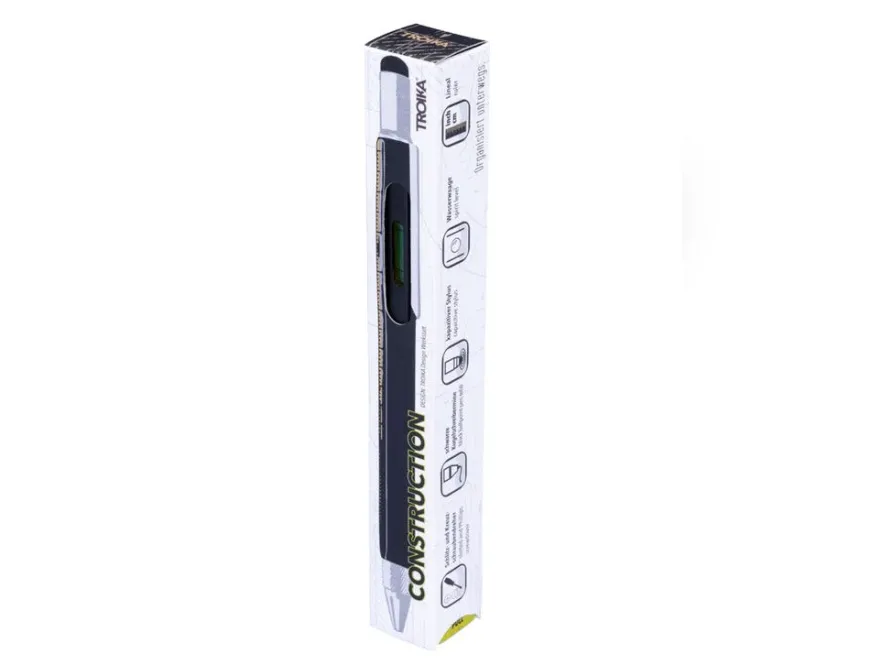 Troika Construction Multi-Tool Black & Gold Ballpoint Pen