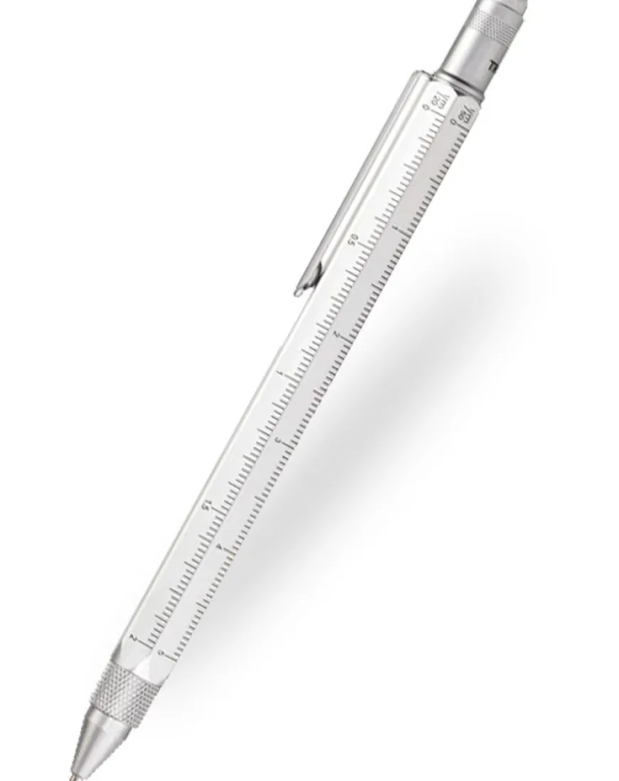 Troika Construction Multi-Tool Silver Ballpoint Pen