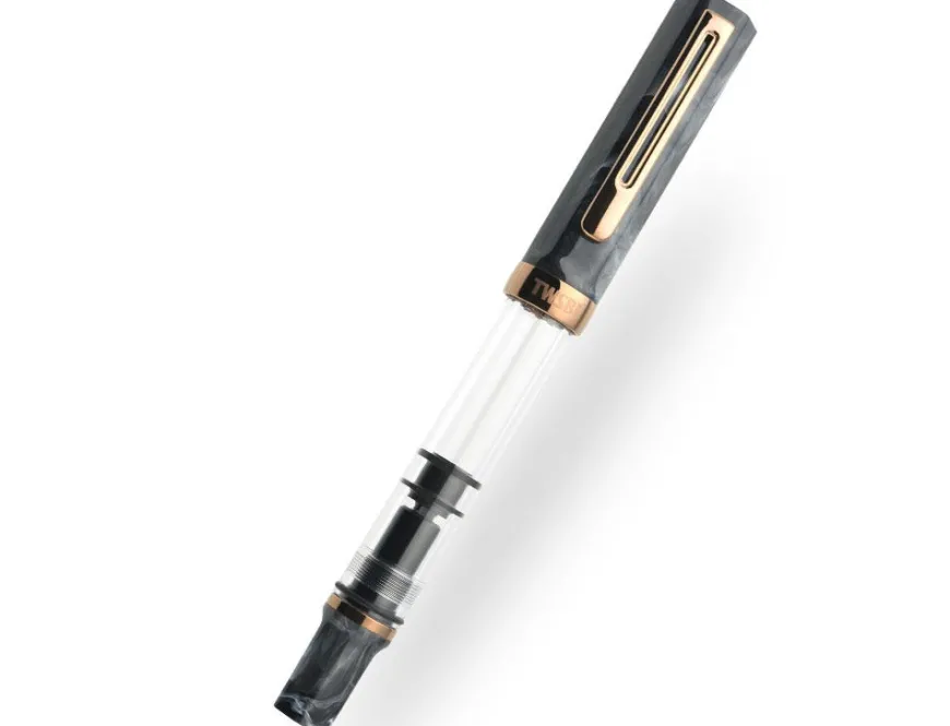 TWSBI ECO Black Marble with Bronze Fountain Pen