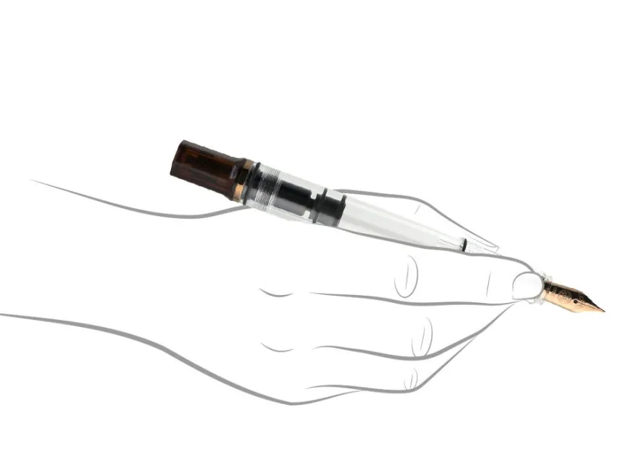 TWSBI ECO Rootbeer with Bronze Fountain Pen