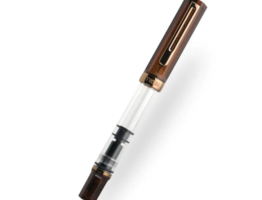 TWSBI ECO Rootbeer with Bronze Fountain Pen