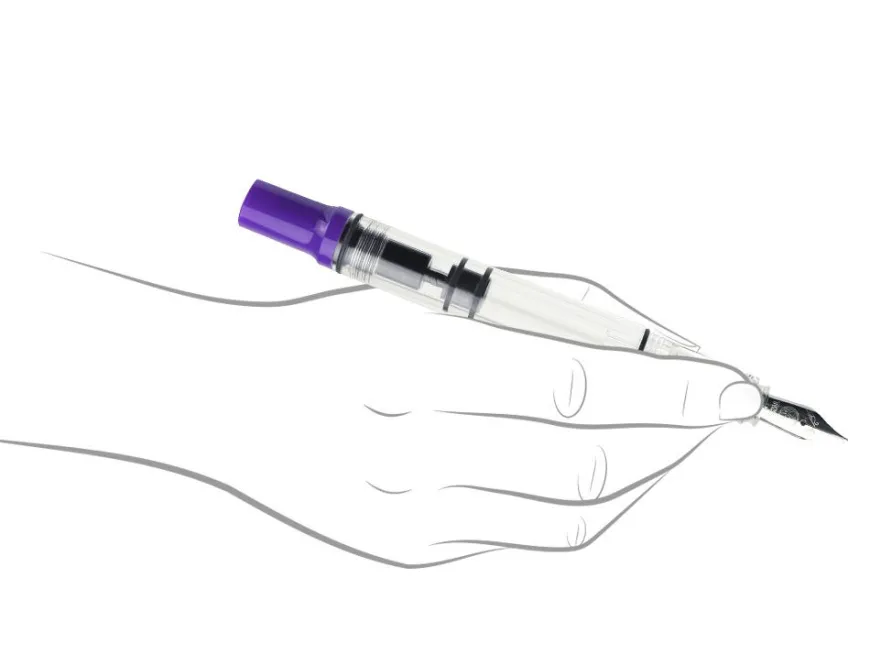TWSBI ECO T Eggplant Fountain Pen