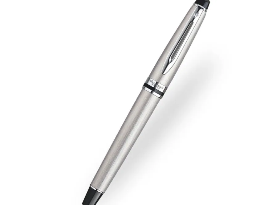 Waterman Expert Stainless Steel Chrome Trim Fountain Pen