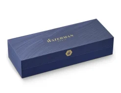 Waterman Hemisphere Black Chrome Trim Ballpoint Pen