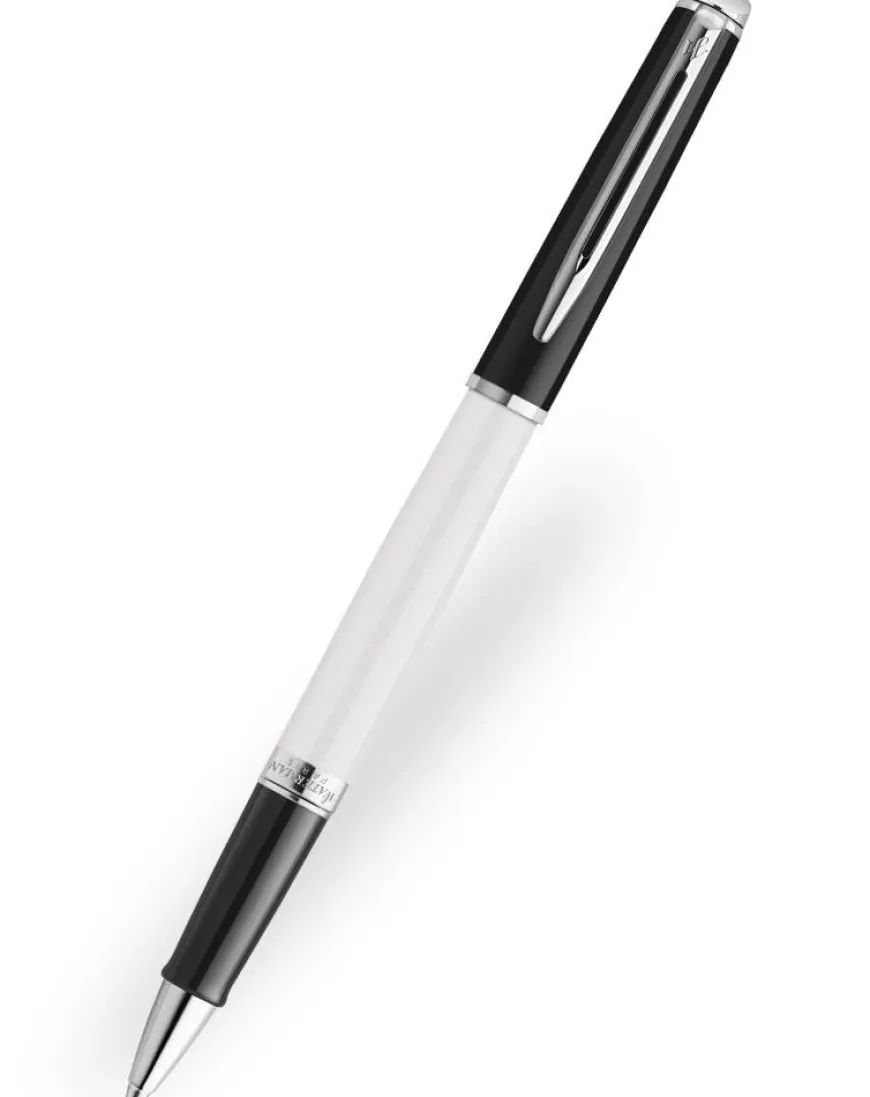 Waterman Hemisphere Colour Block Black & White Rollerball Pen