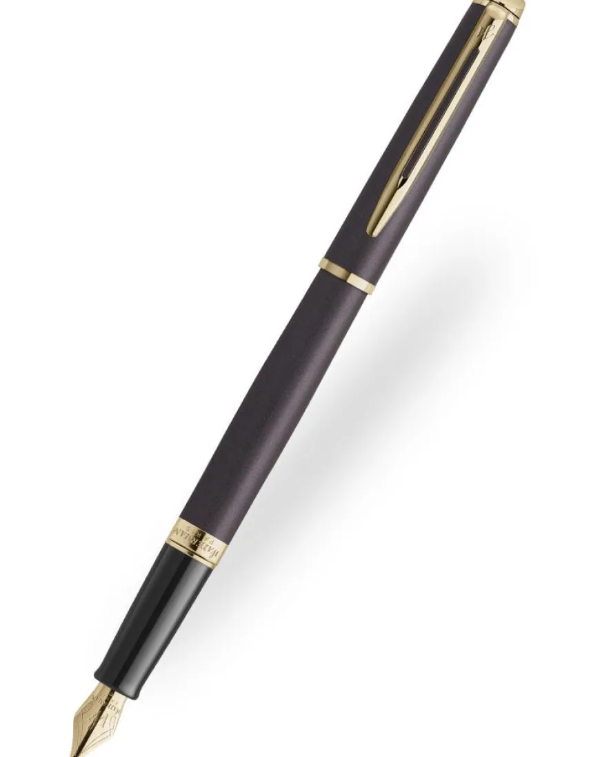 Waterman Hemisphere Lava Black Fountain Pen