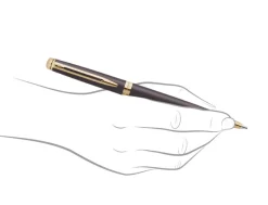Waterman Hemisphere Lava Black Ballpoint Pen