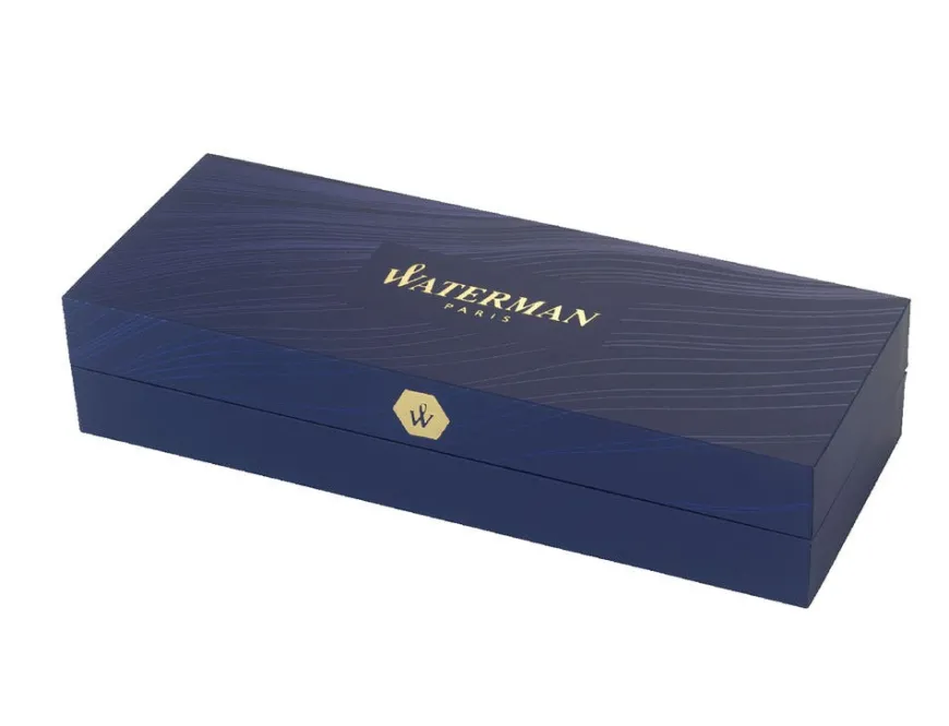 Waterman Hemisphere Stainless Steel Chrome Trim Rollerball Pen