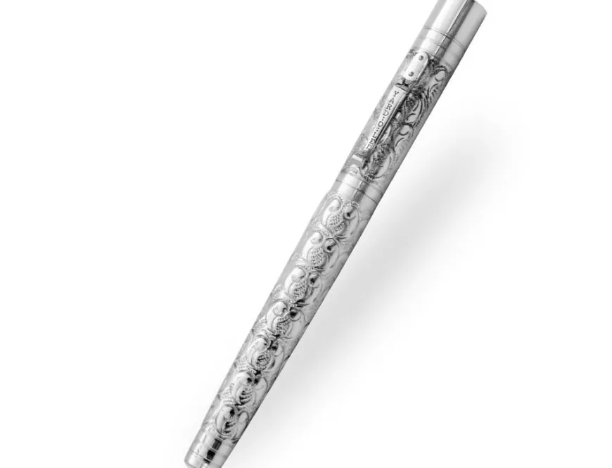 Yard-O-Led Viceroy Grand Victorian Sterling Silver Rollerball Pen